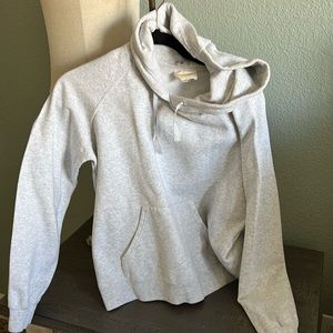 Sézane Lexi grey sweatshirt hooded size M